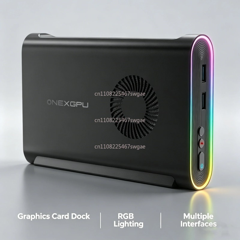 محطة توصيل ألعاب محمولة للكمبي - مراجعة Oculink Egpu Dock Graphics Card وسعره